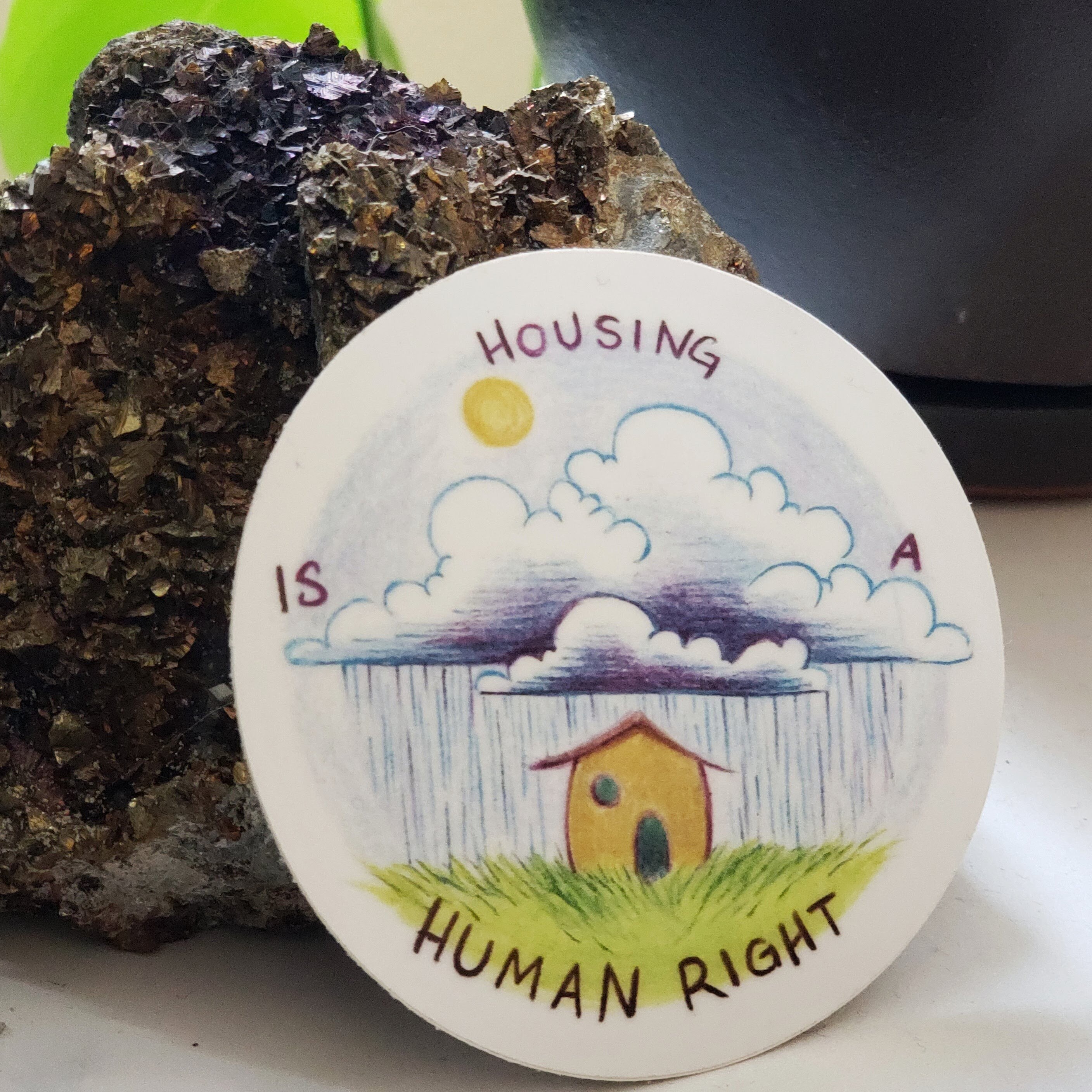 Housing is A Human Right 3 Sticker Etsy