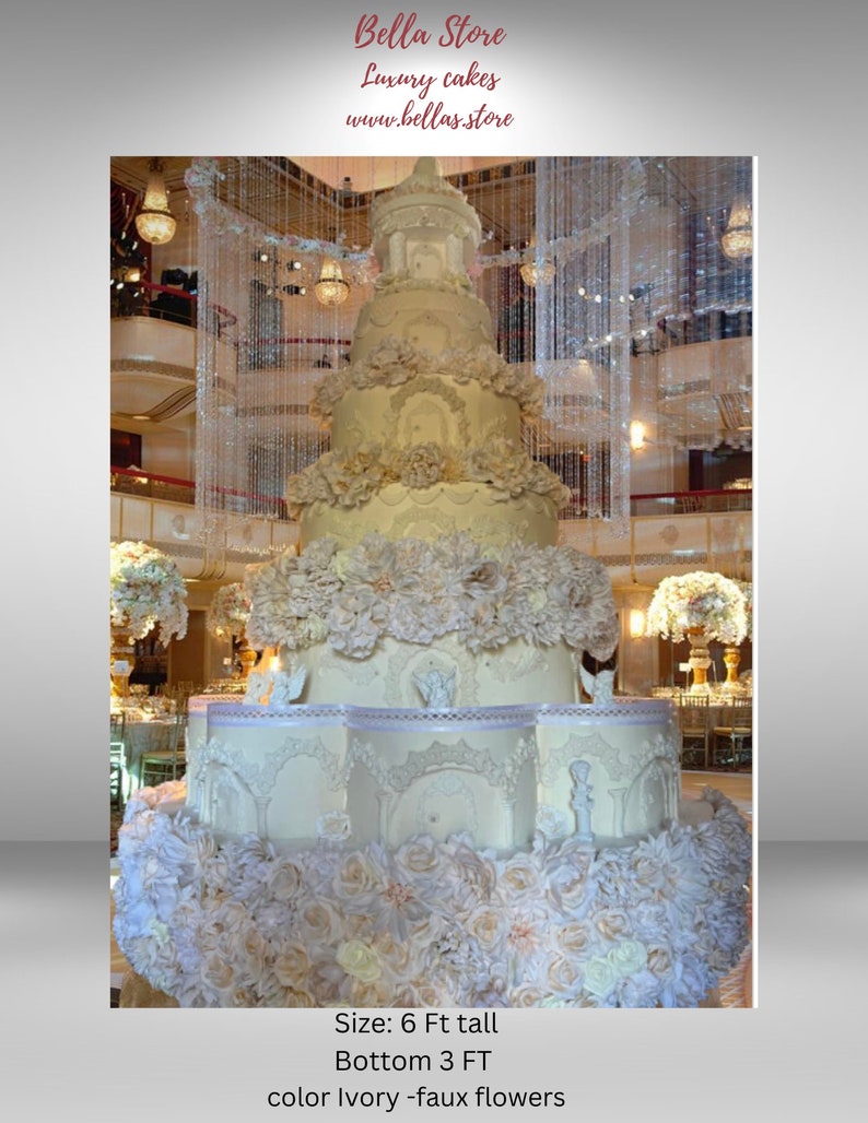 Giant Castle cake luxury designs image 5