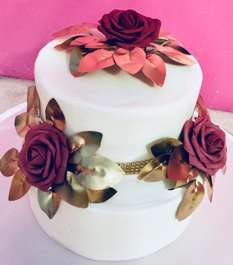 Wedding celebration cake image 1