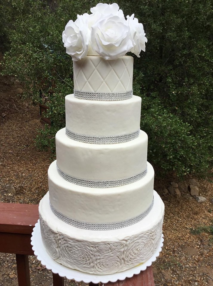 Rustic Fake Cake Wedding Etsy