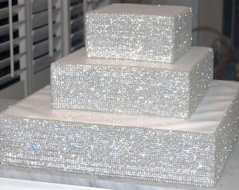 Stand Wedding Cake Silver