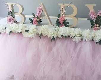 Tulle Tutu Table Skirt