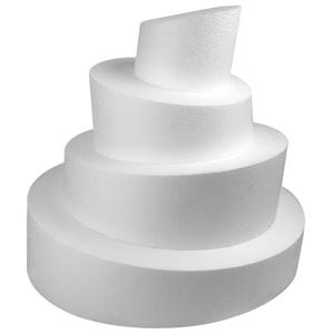 Wacky Round Styrofoam Cake Dummy dummies cake making