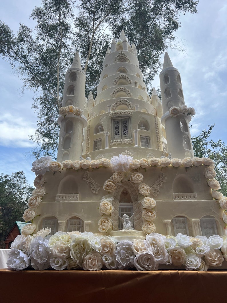 Premium Castle Giant Castle cake luxury Dummies 7 feet image 7