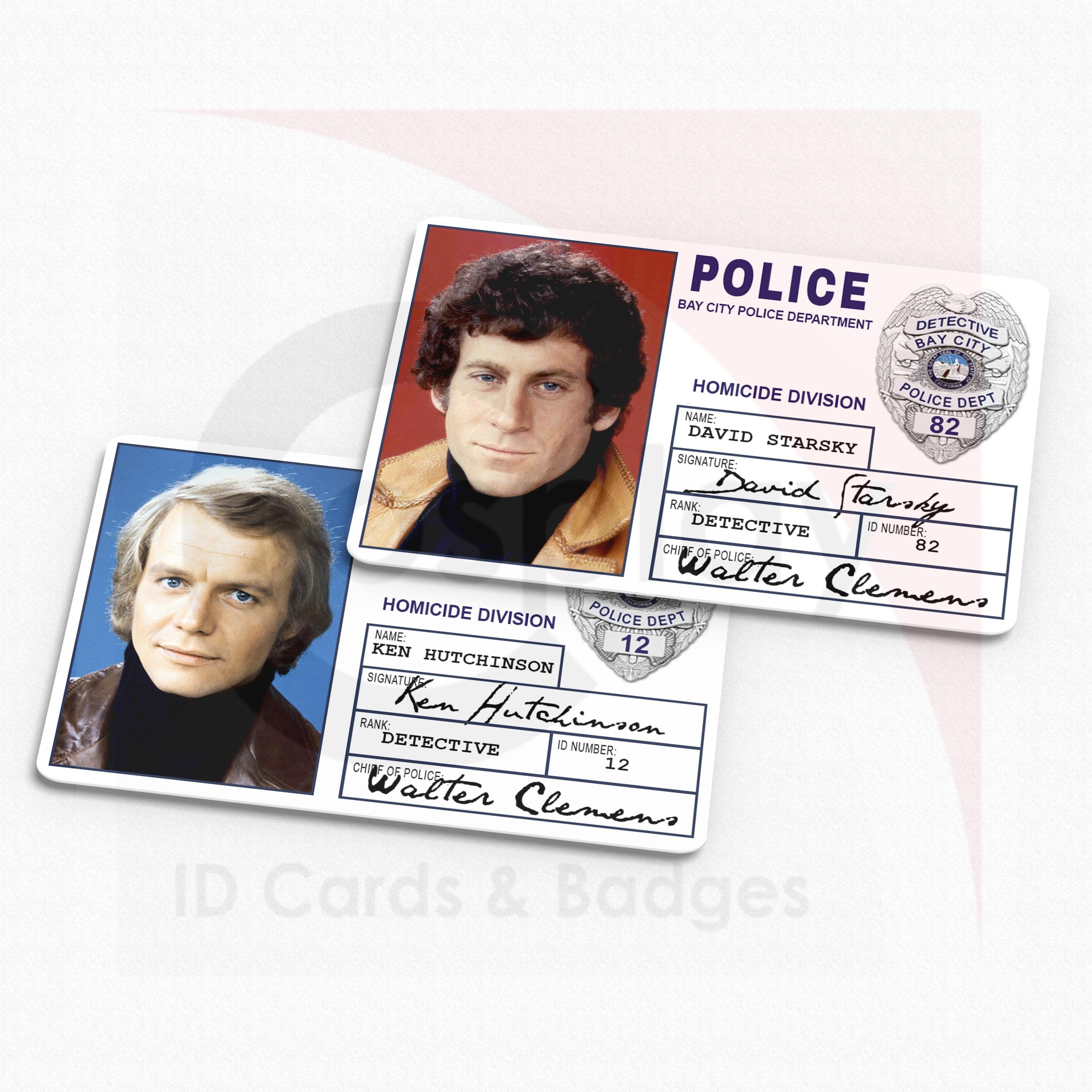 STARSKY AND HUTCH US TV series 1975/1979. From l: David Soul