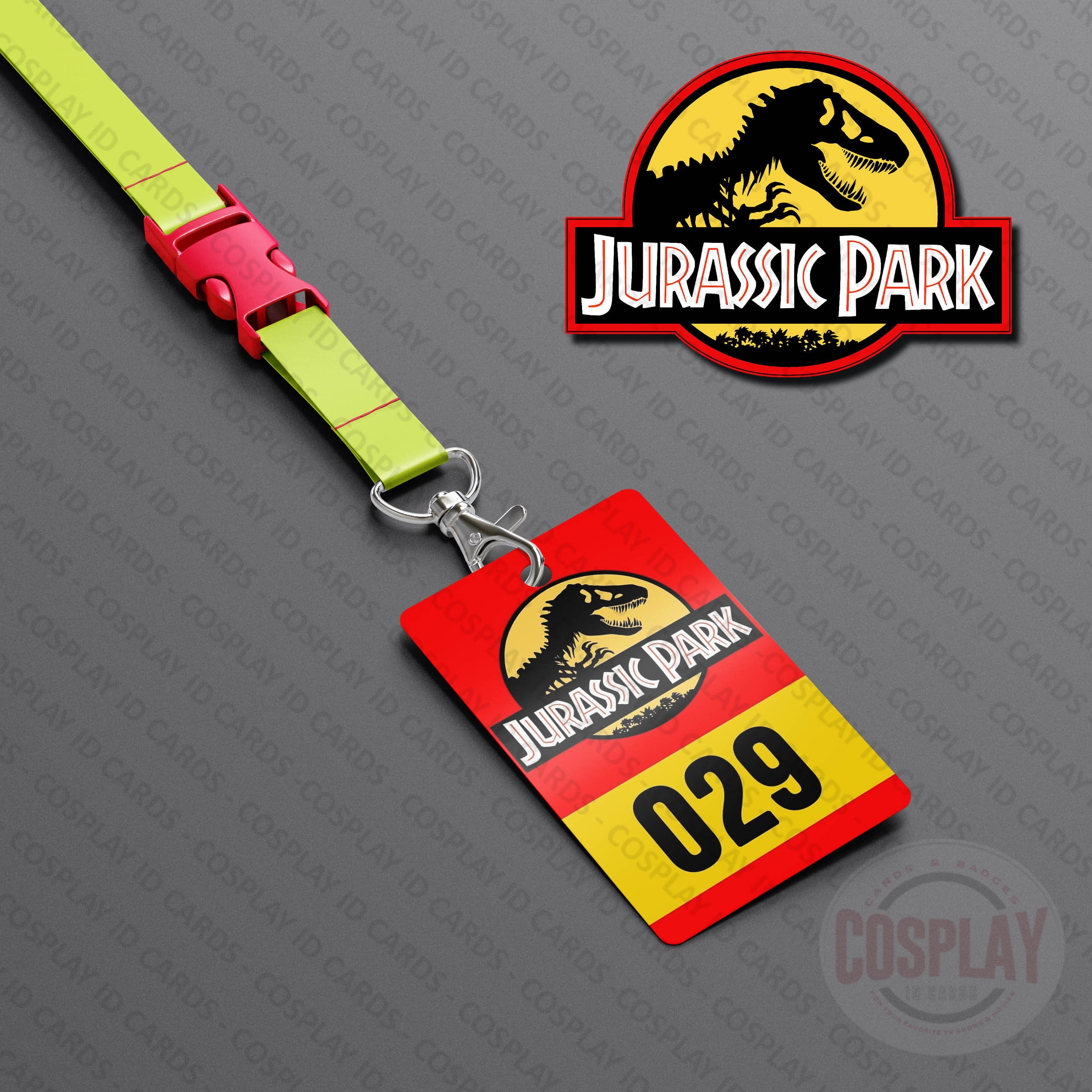 Jurassic Park Kissen Car Logo 40 x 40 cm 
