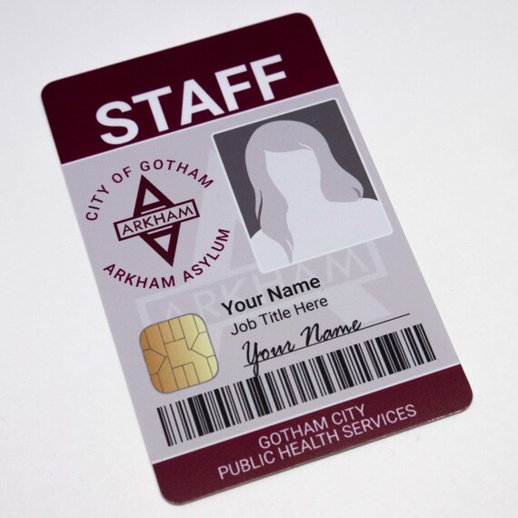 Personalized Screen To Id Suicidal >> Suicide Squad Dr Harleen Quinzel Arkham Asylum Staff Id Badge Screen Accurate Harley Quinn Birds Of Prey Margot Robbie Personalized Screen To Id Suicidal >> Suicide Squad Dr Harleen Quinzel Arkham Asylum Staff Id Badge Screen Accurate Harley Quinn Birds Of Prey Margot Robbie