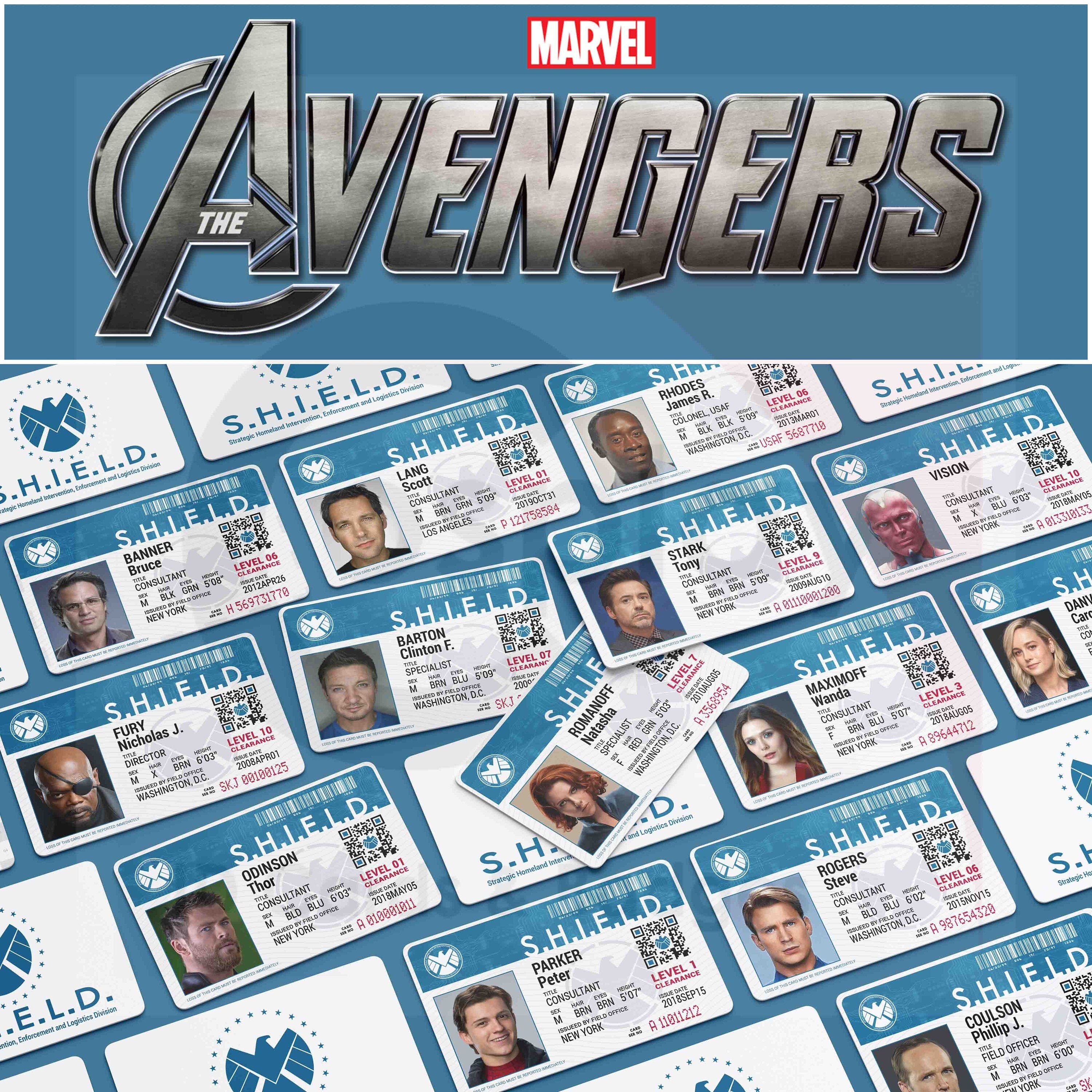 Marvel Id Card