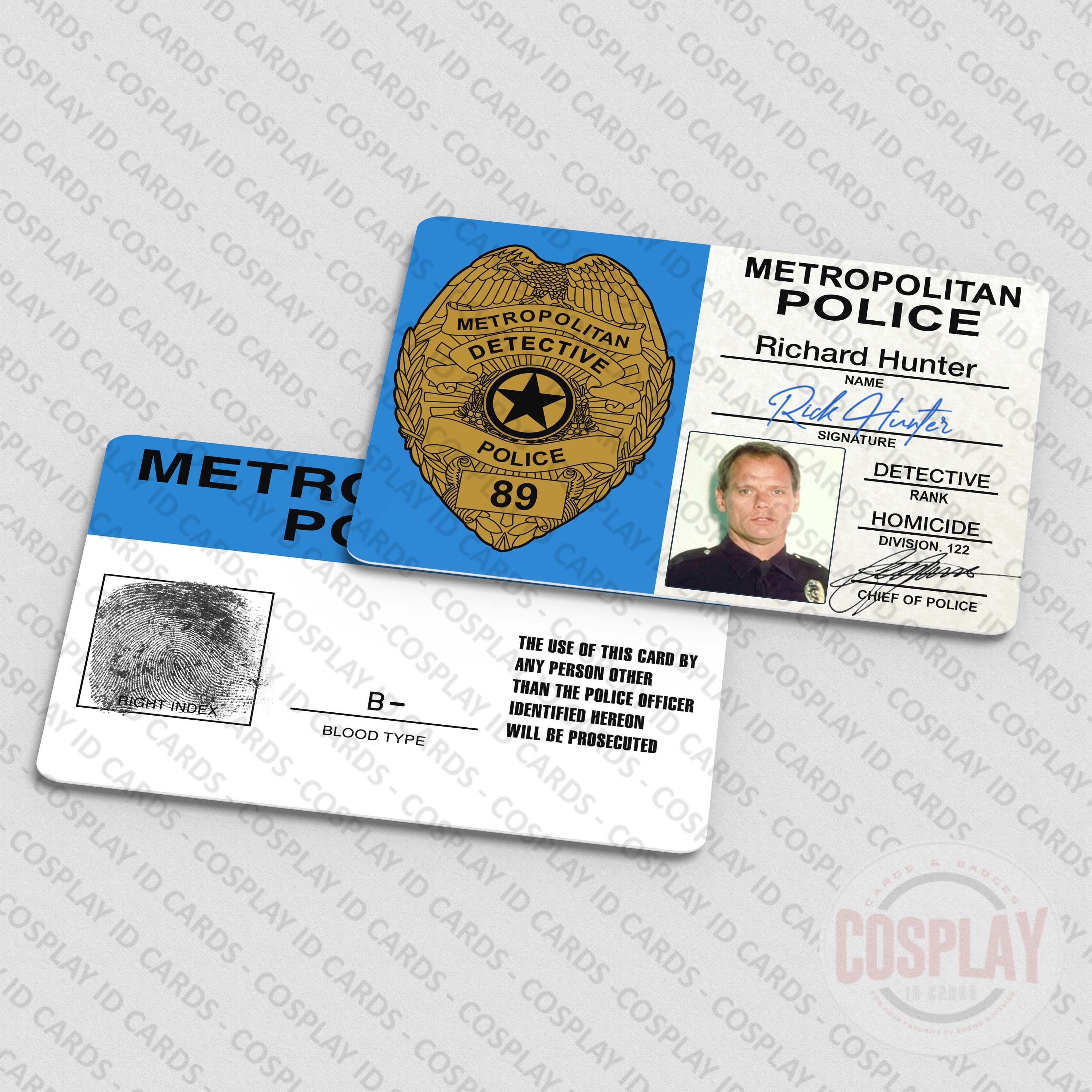 Met Police Id Card
