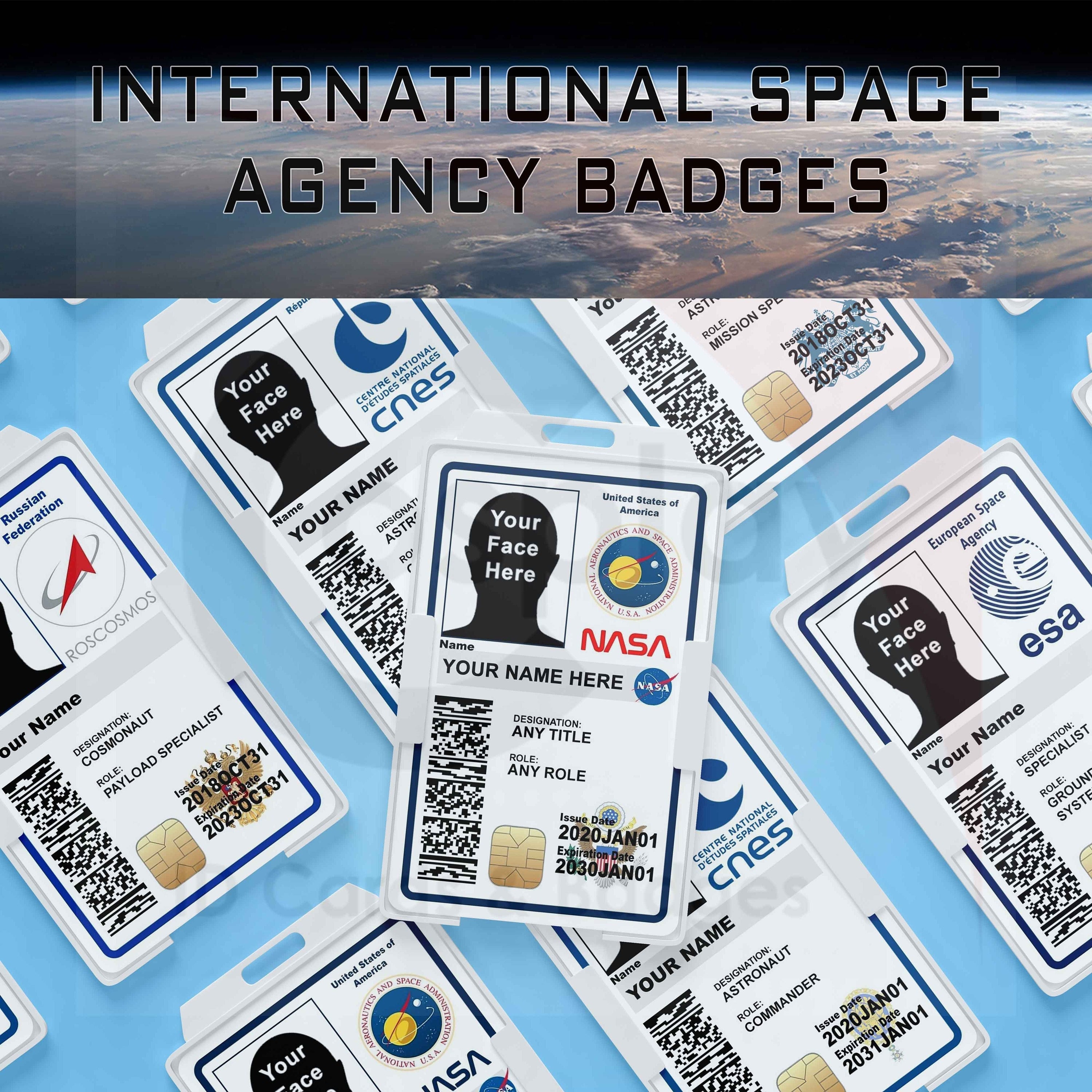Spacex Id Card
