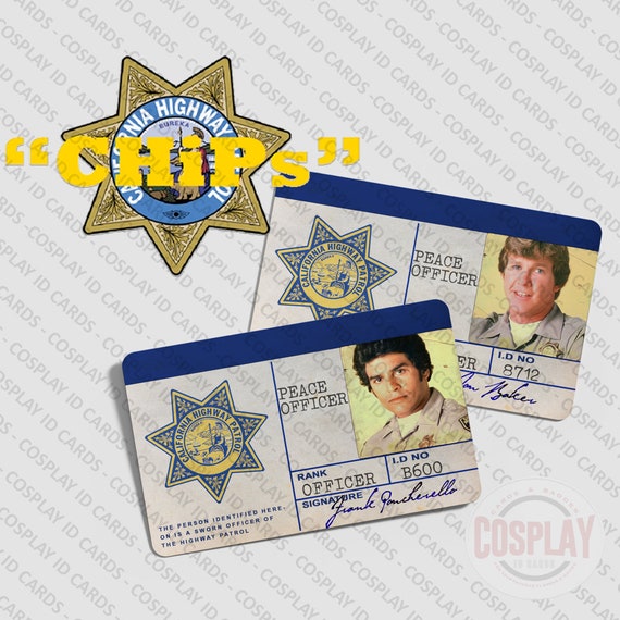 California Police Id Card