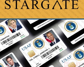 Real Us Air Force Id Card