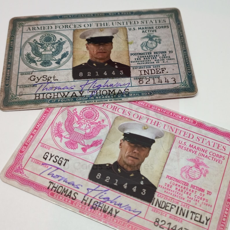 United States Veteran ID Card