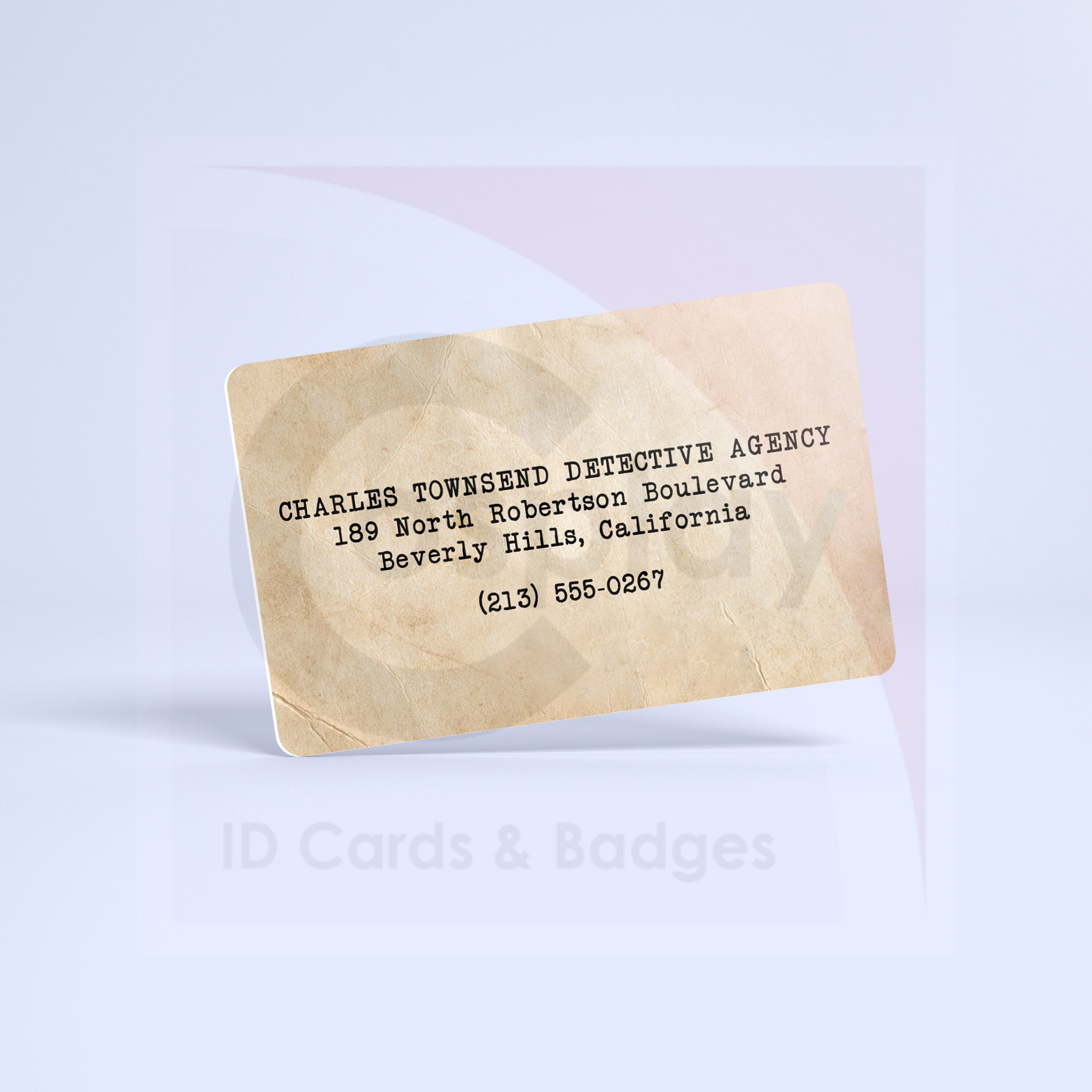 Bones Seeley Booth Jeffersonian Institute FBI ID Badge Card Prop Laminate  Cosplay Name Tag Halloween -  UK