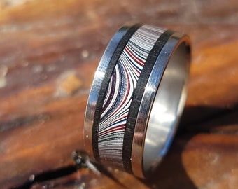 Fordite and Ebony