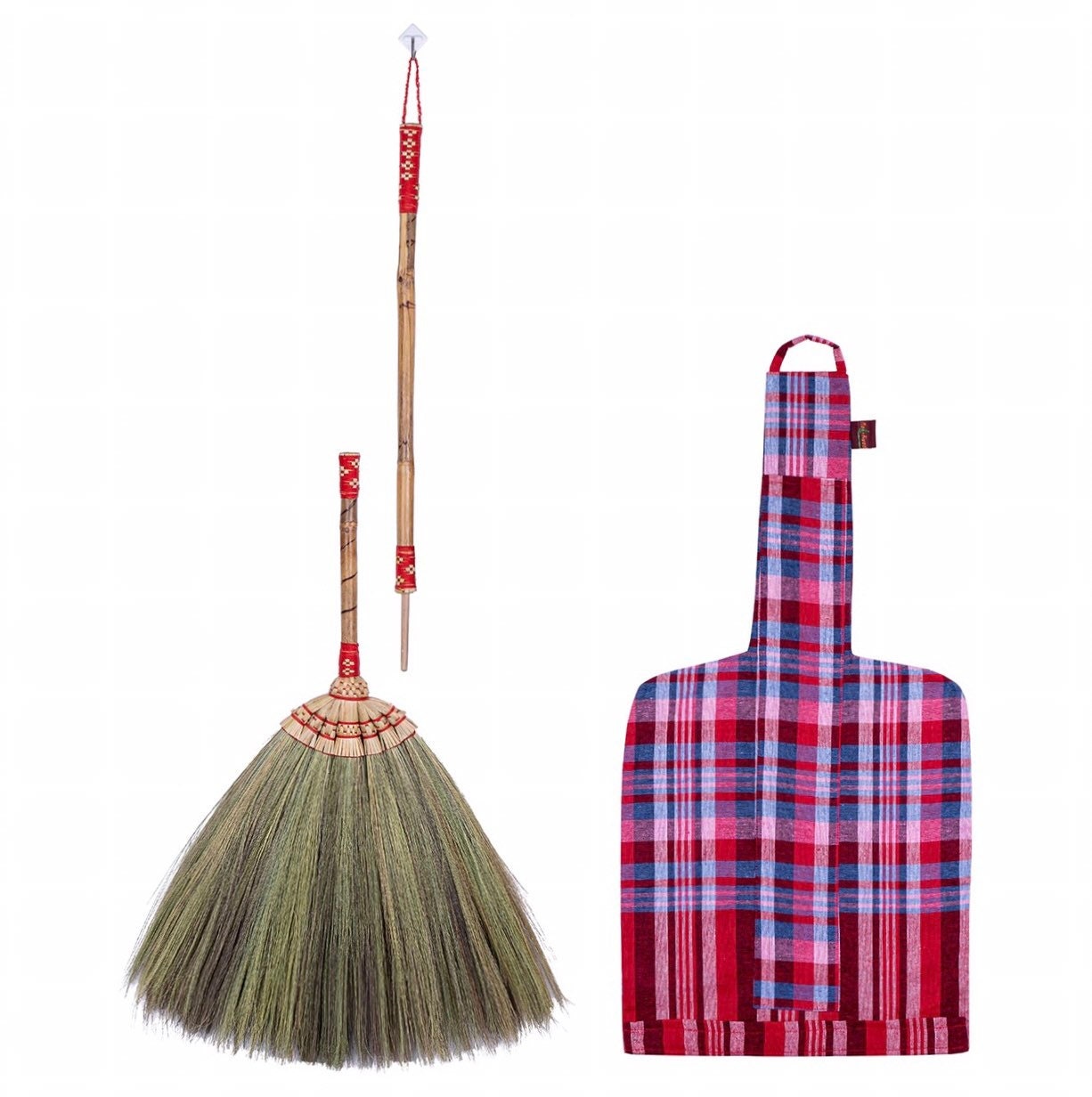 MultiFunction Thai Natural Flower Broom 2 in 1 Broom Grass Etsy