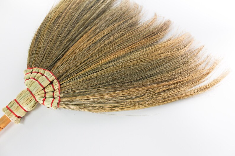 Natural Grass Broom Asian Broom Thai Vintage Bamboo Broom Etsy