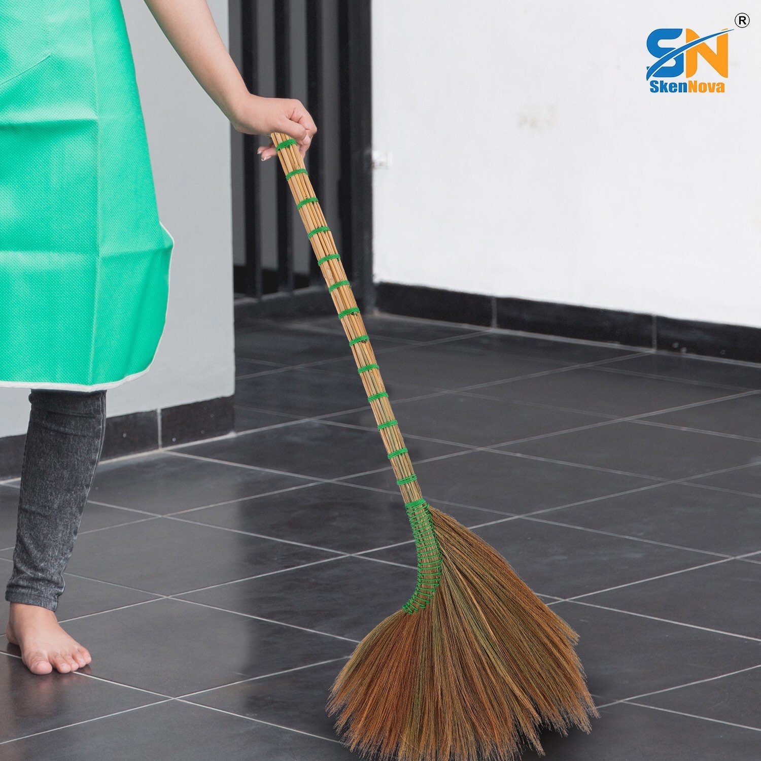 42 inches tall of Asian Natural Straw Broom Whisk Broom Flower Etsy