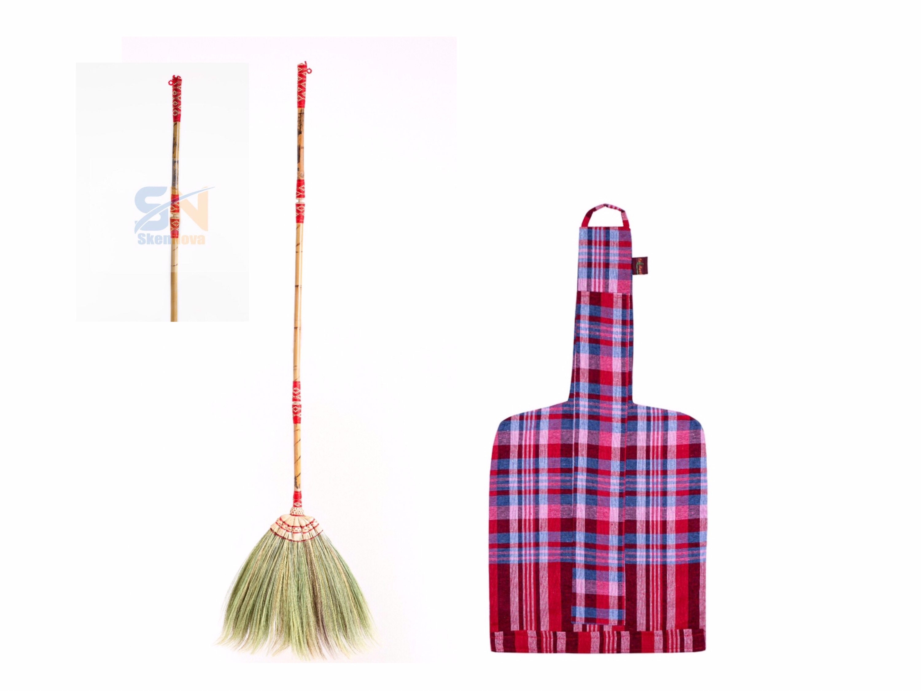 SKENNOVA Outdoor and Indoor Broom for Floor Cleaning Handmade Etsy