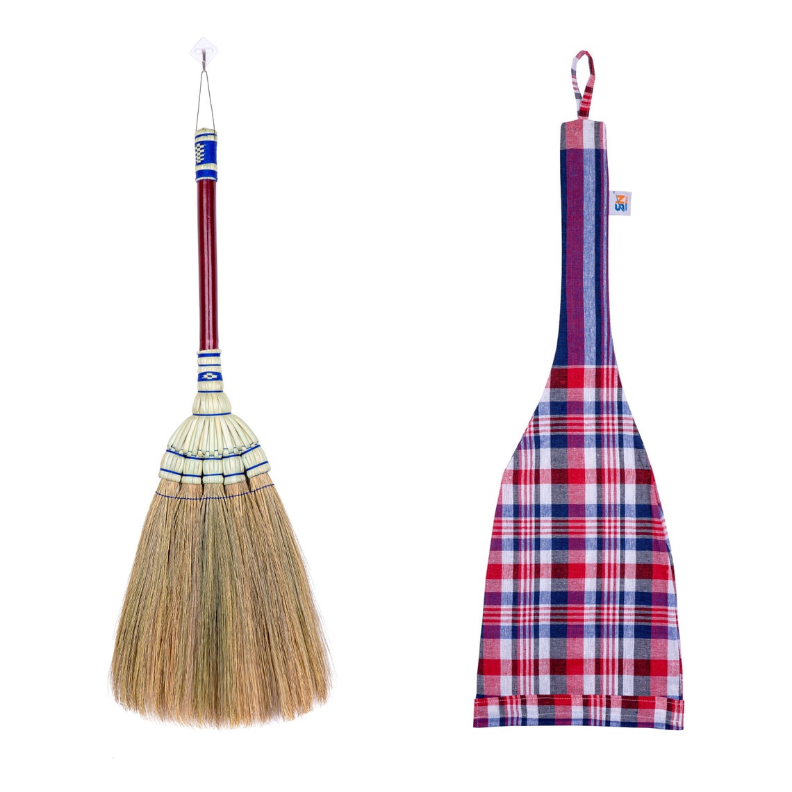 Handmade Grass Broom Handcrafted Broom with embroidered Etsy