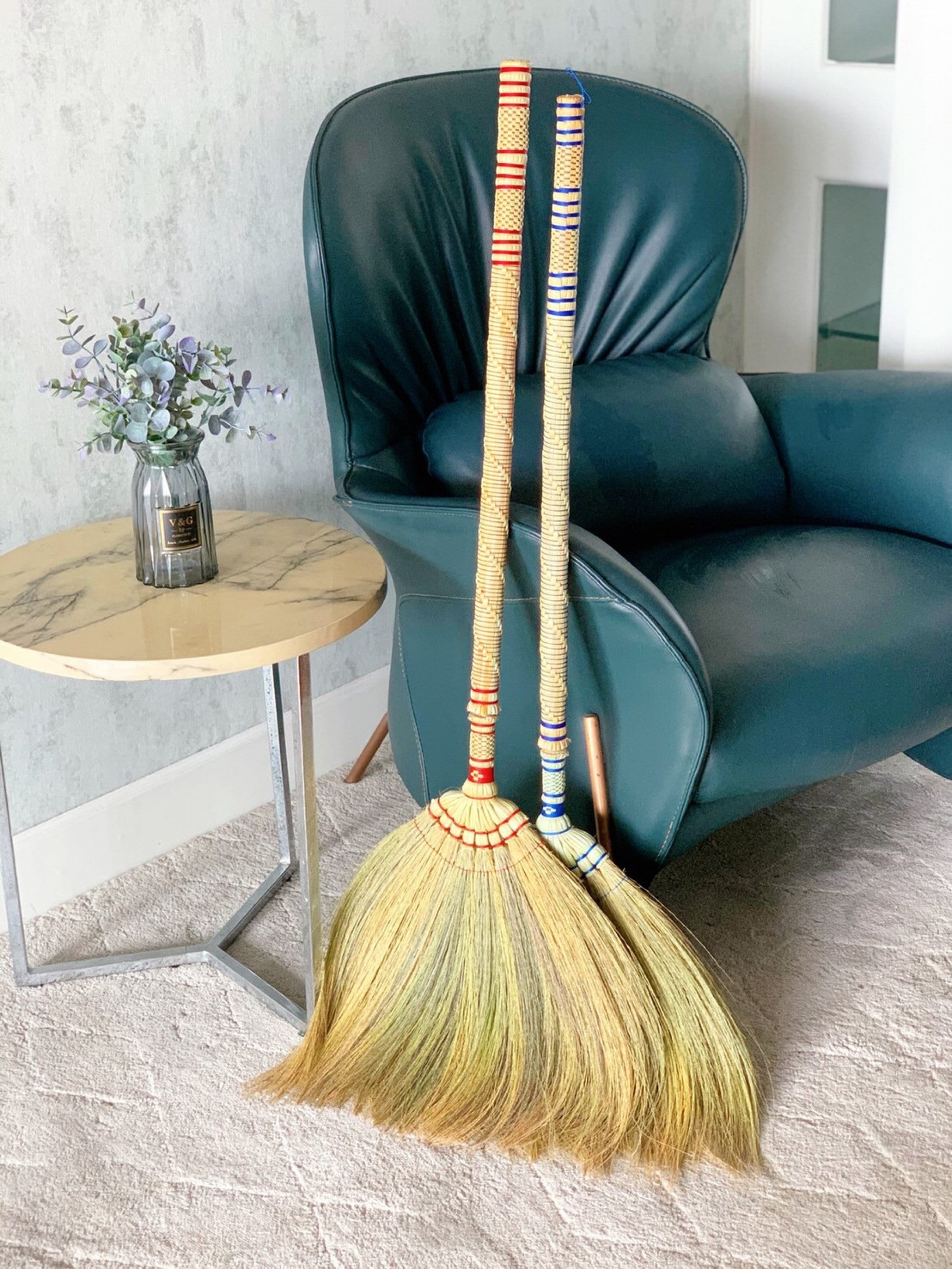 Handmade natural grass broom Authentic Asian Broom with Etsy