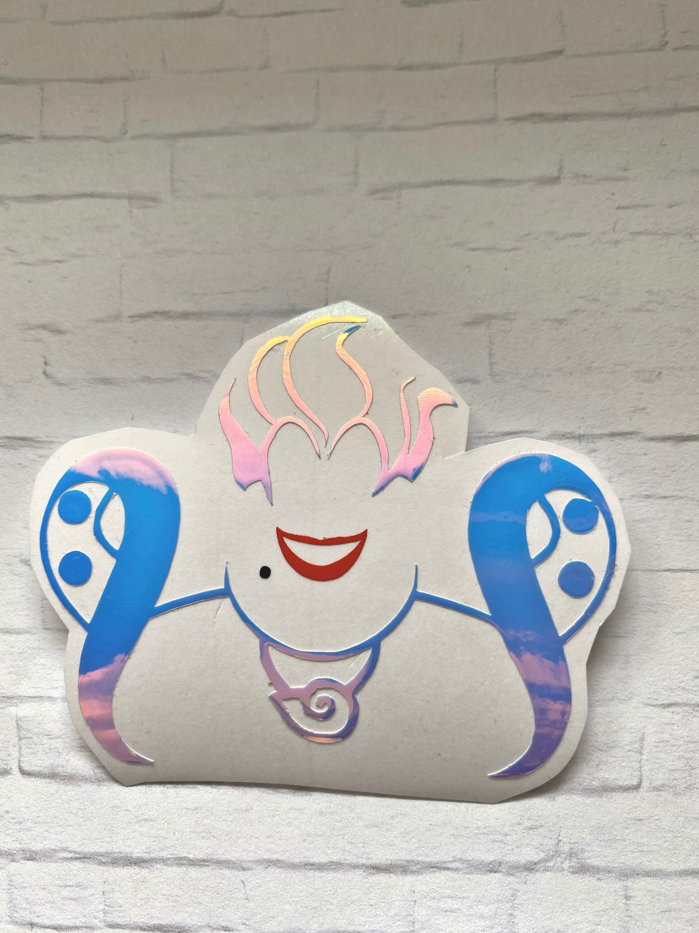 Ursula, little mermaid, themed decal, poor unfortunate souls, Ursula …