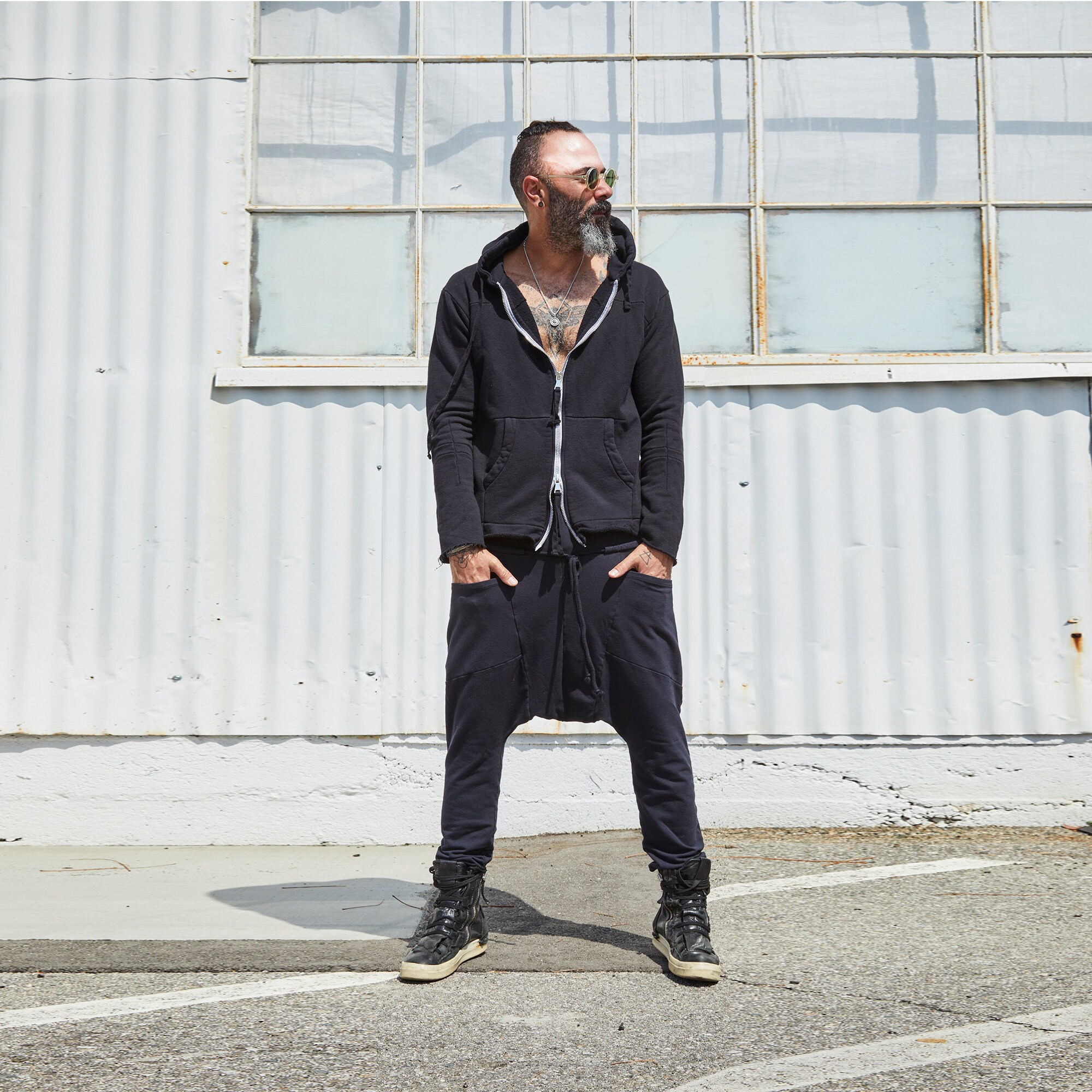 athletic harem pants