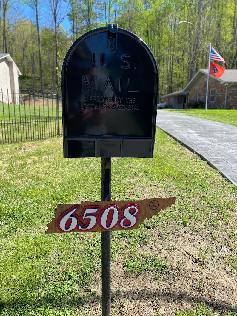 Customizable Tennessee Address Sign Etsy