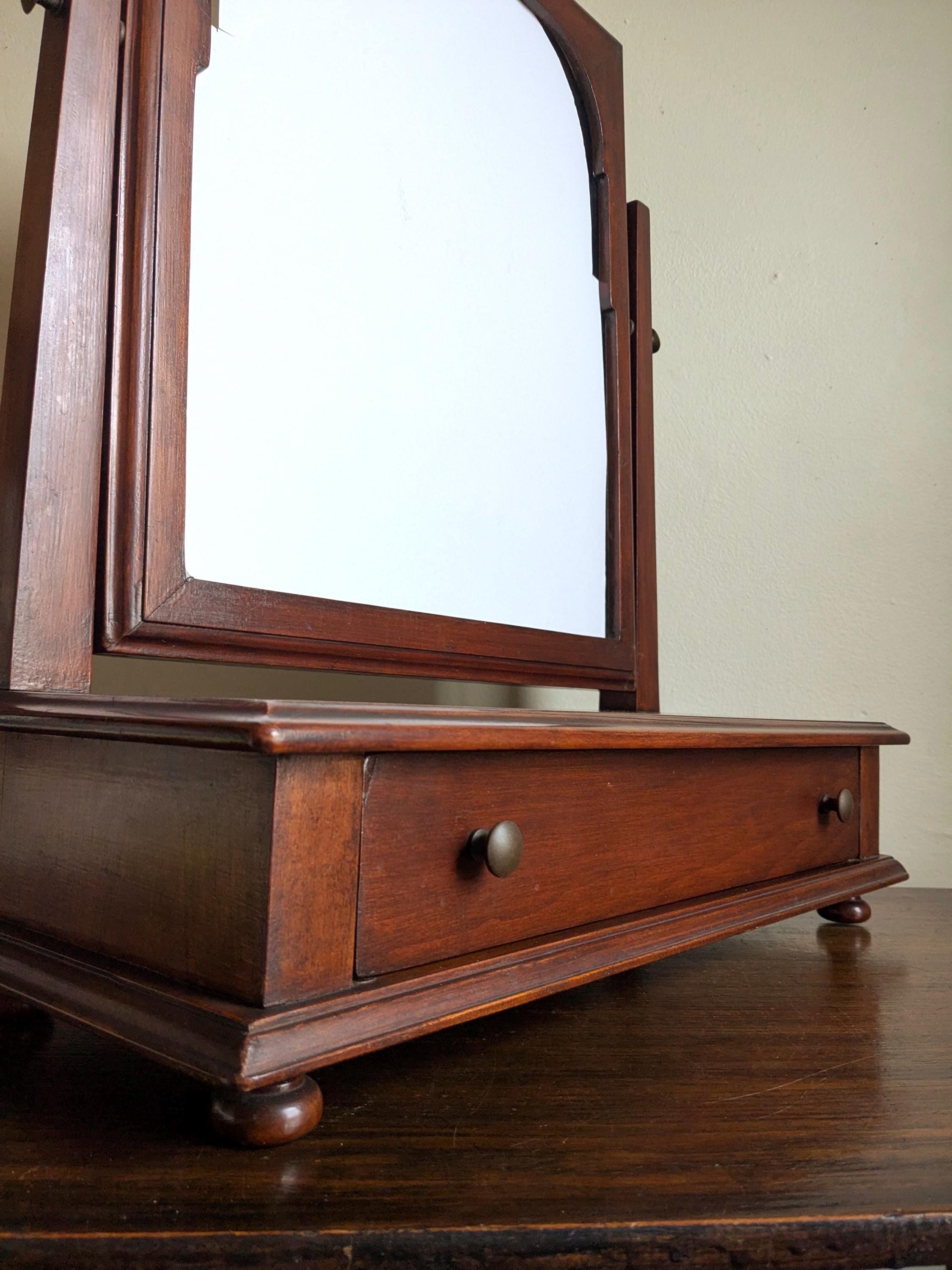 Stickley Cherry Valley Dresser Mirror Tabletop Shaving Stand One