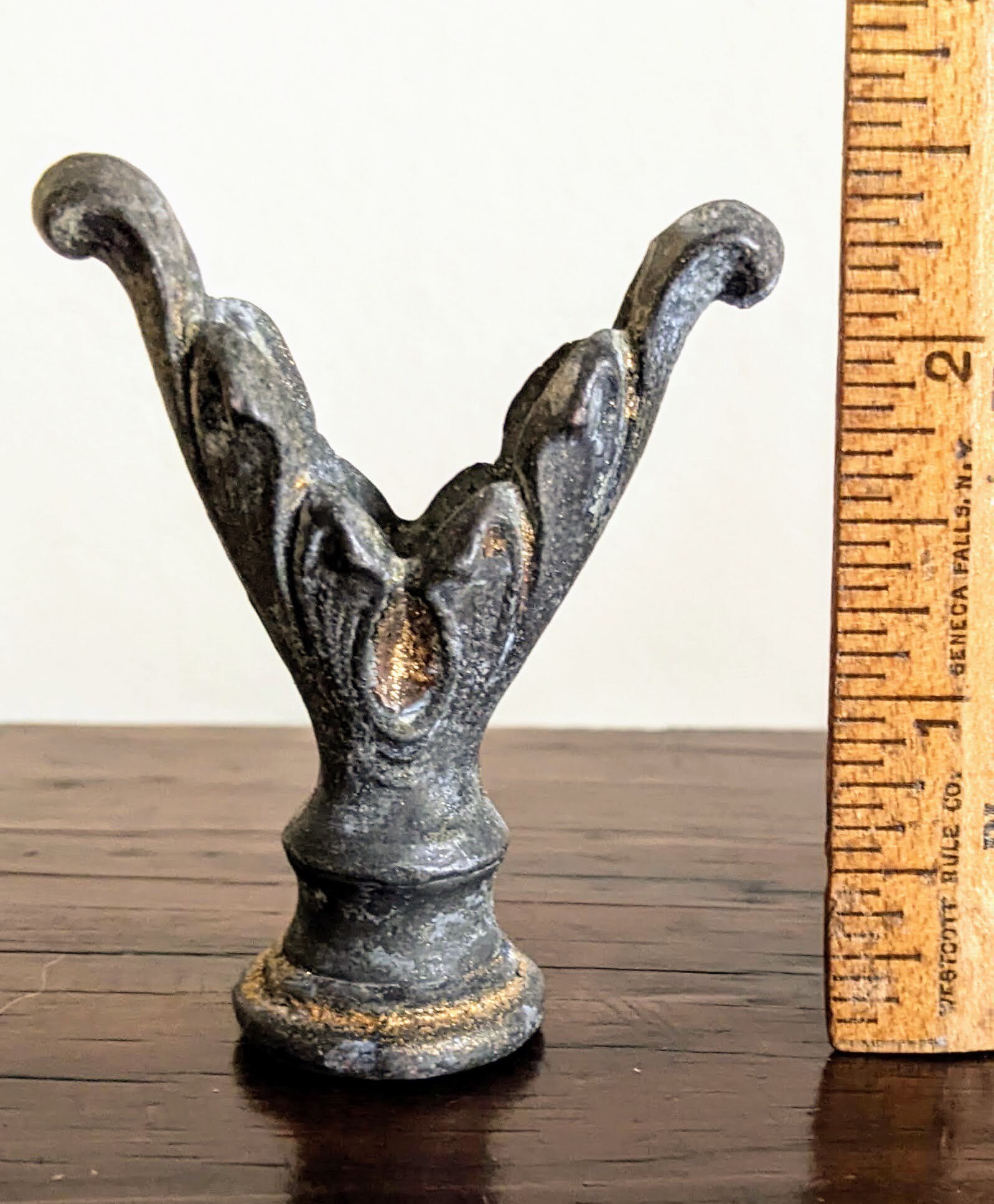 Decorative Lamp Finials Large Brass Painted Unfinished Loop Etsy