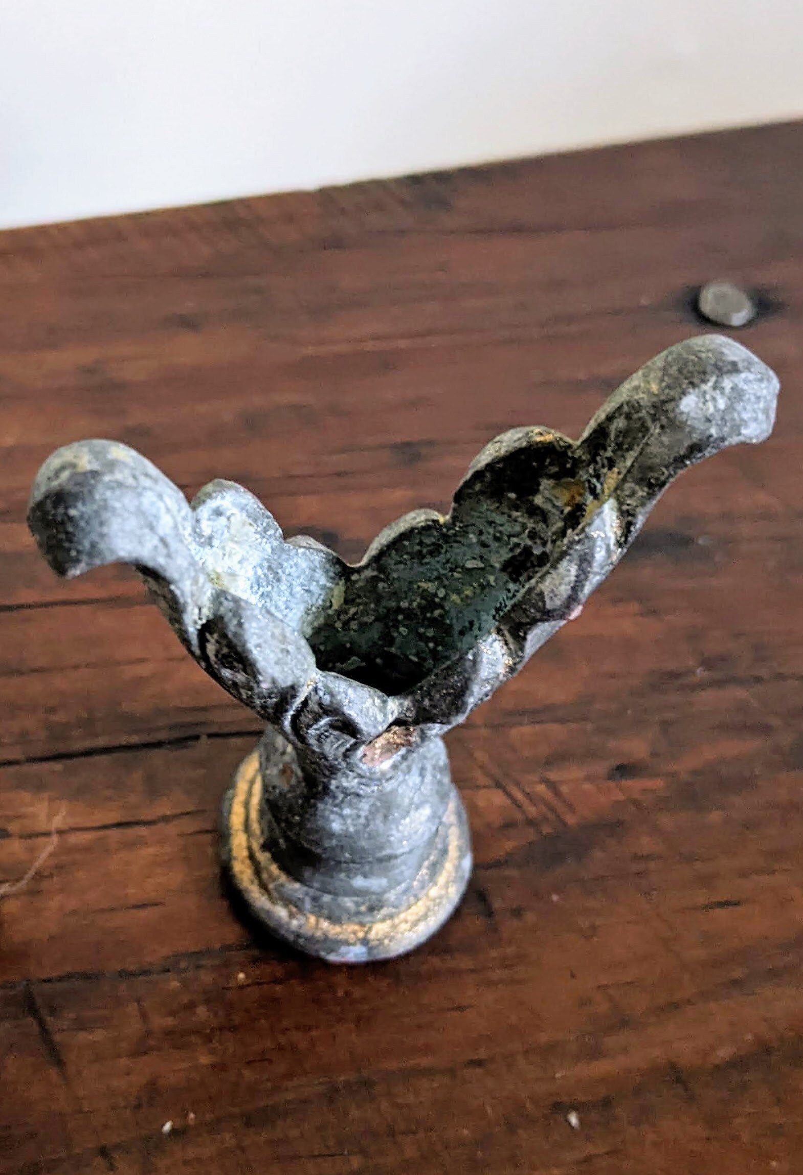 Decorative Lamp Finials Large Brass Painted Unfinished Loop Etsy