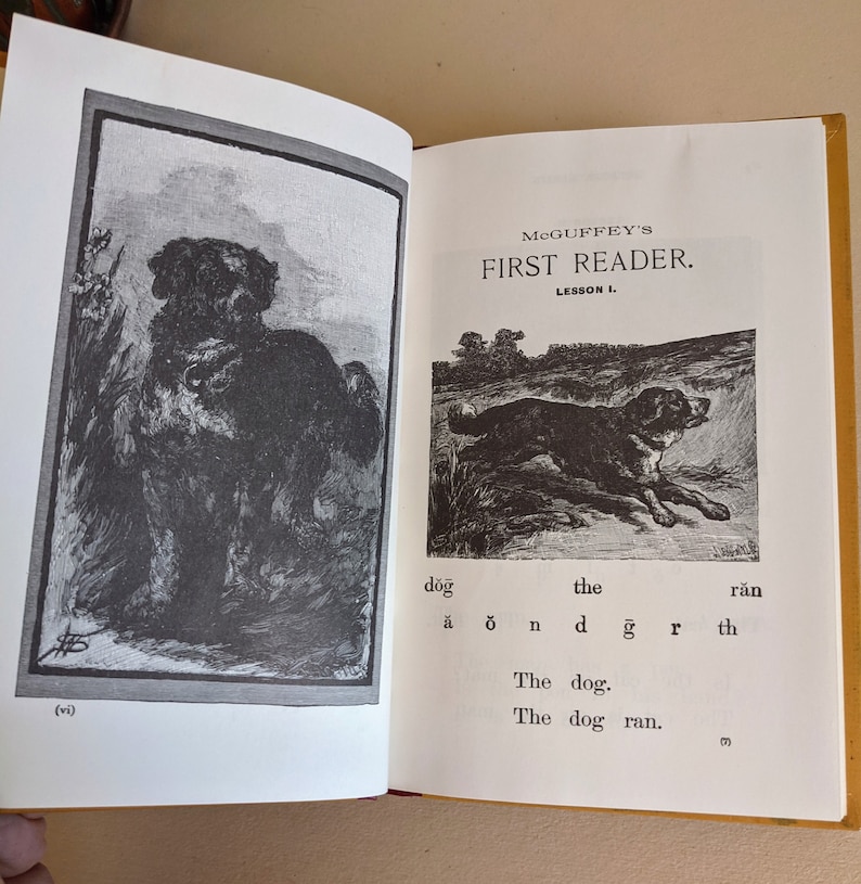 Mcguffeys First Second Third Eclectic Reader Book Set - Etsy