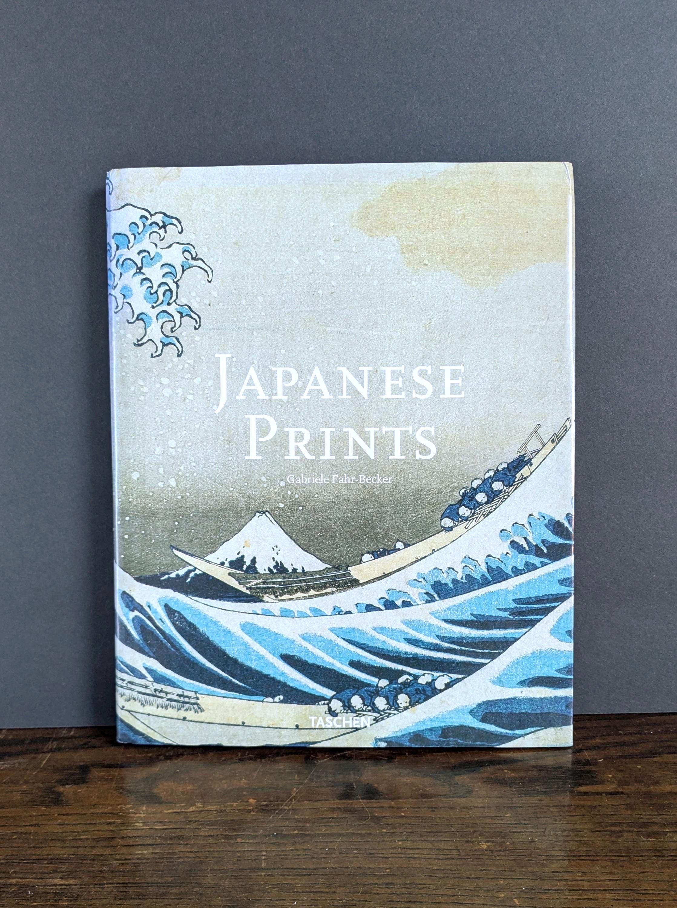 Japanese Prints Book Taschen Becker 2001 Hardcover Ukiyoe