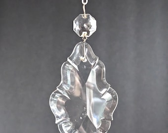 08 French Pendalogue 3.5 Inch Chandelier Replacement Crystal Prism