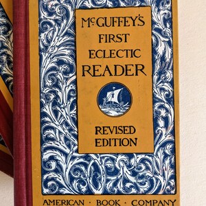 Mcguffeys First Second Third Eclectic Reader Book Set - Etsy