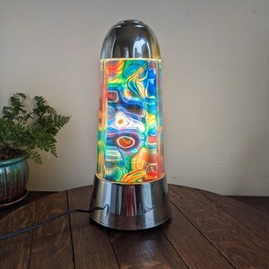 アクアリウムライト rabbit Tanaka 90年代 Vtg ©1994 Rabbit Tanaka Spencer's Motion Lamp Ocean Coral