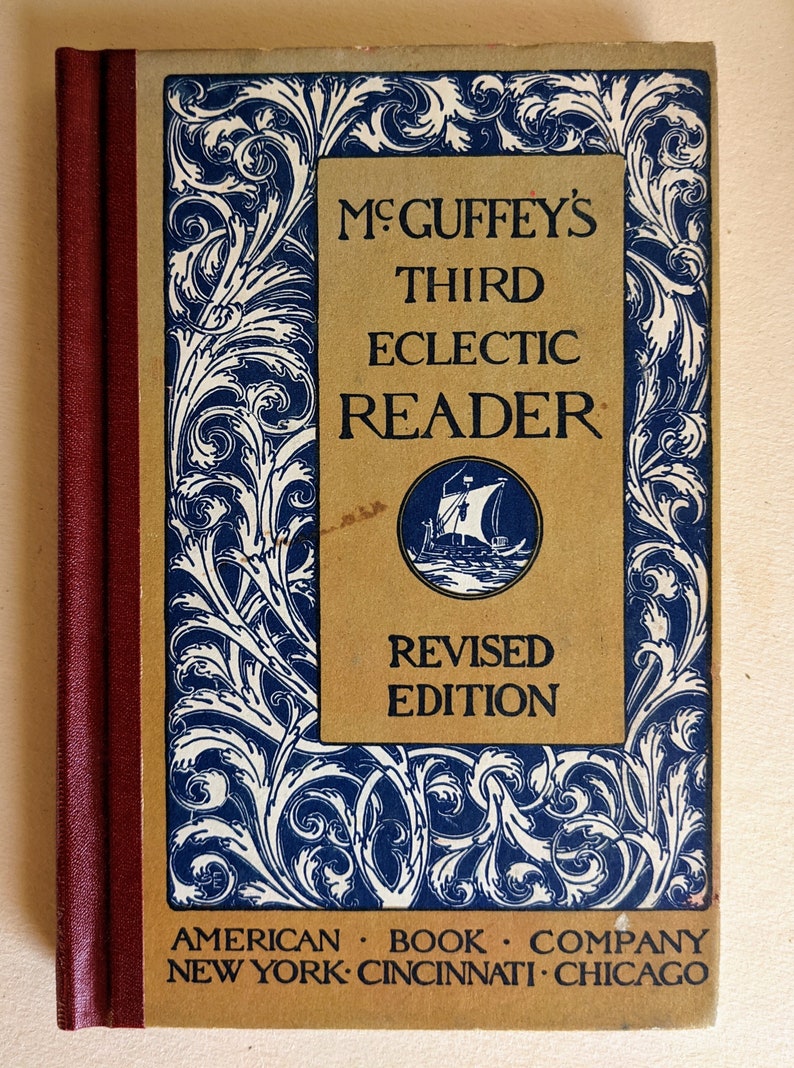 Mcguffeys First Second Third Eclectic Reader Book Set - Etsy