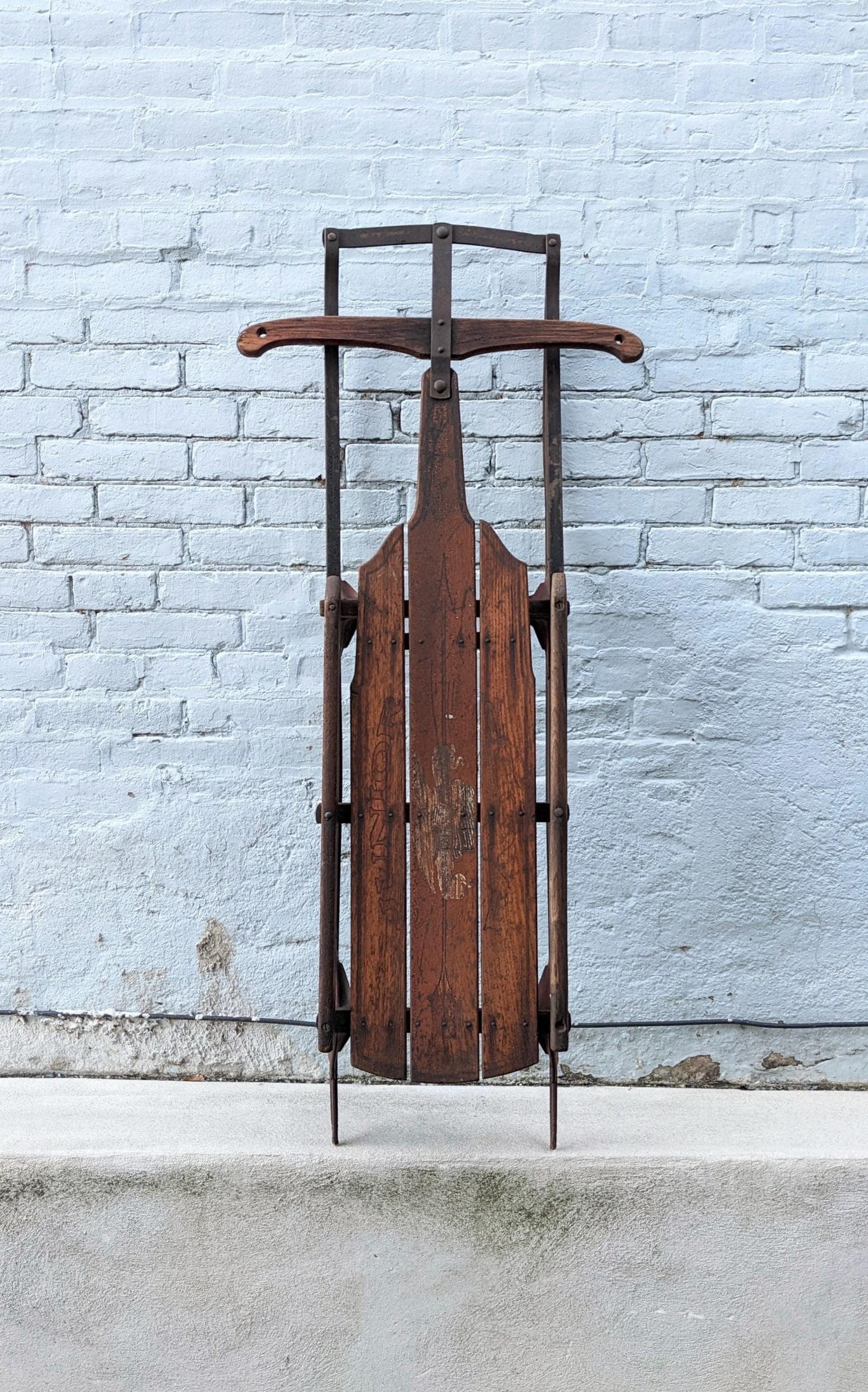 Vintage Flexible Flyer Snow Sled - Etsy