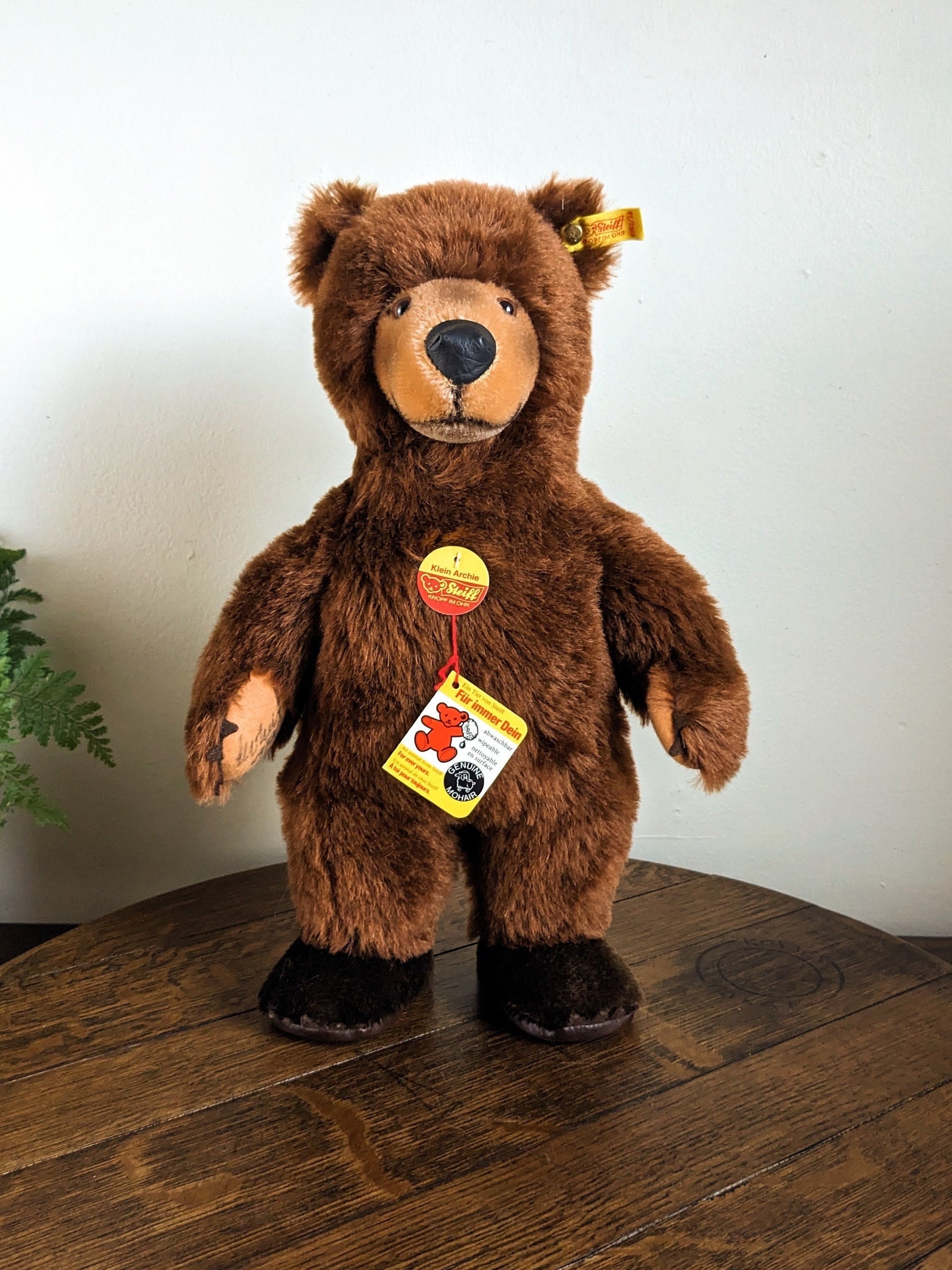 Steiff Teddies for Tomorrow 55pb Teddy Bear - Brown