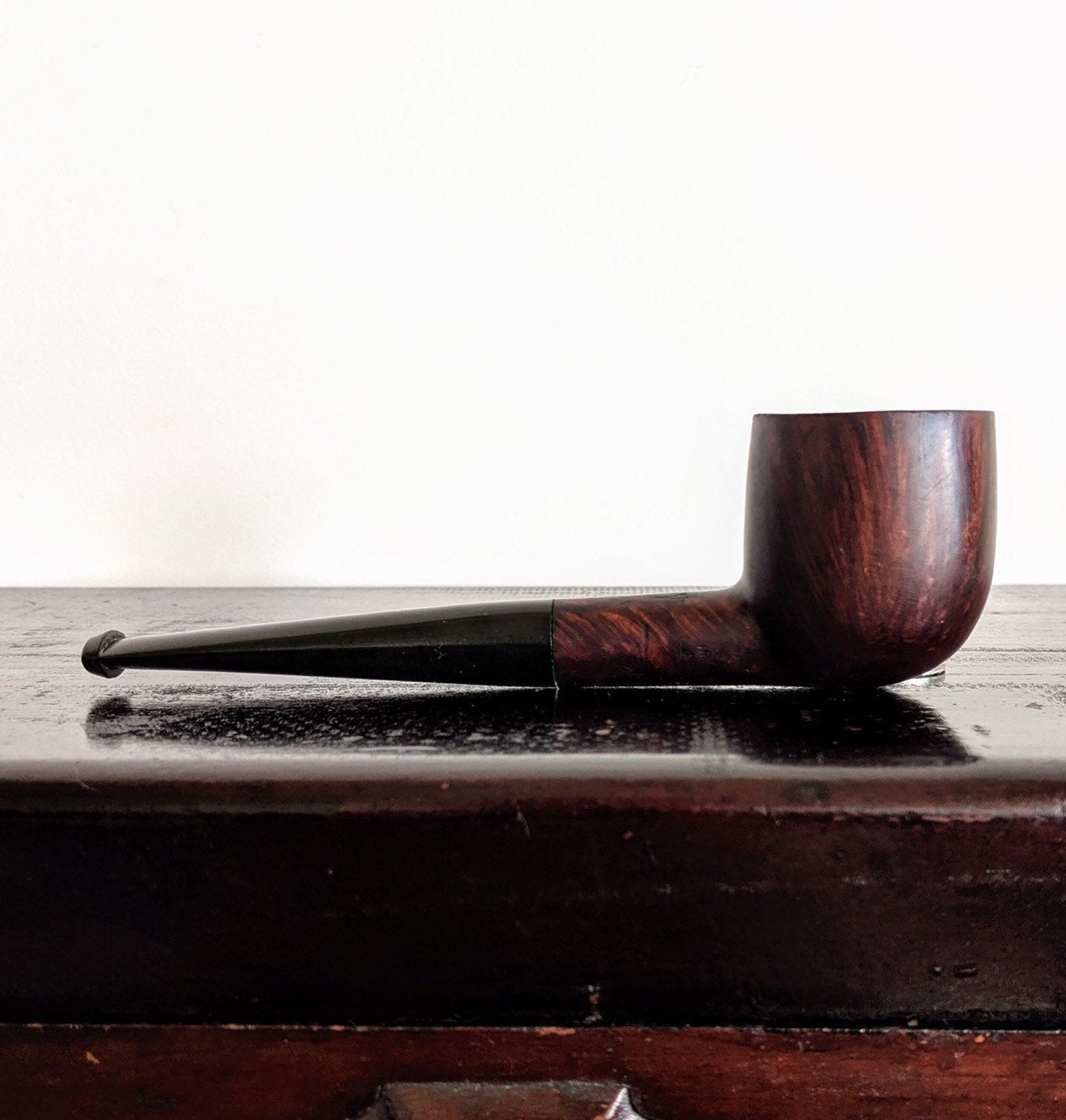 Briar Tobacco Pipe 617 Imported Briar Taper Billiard Smoking Etsy