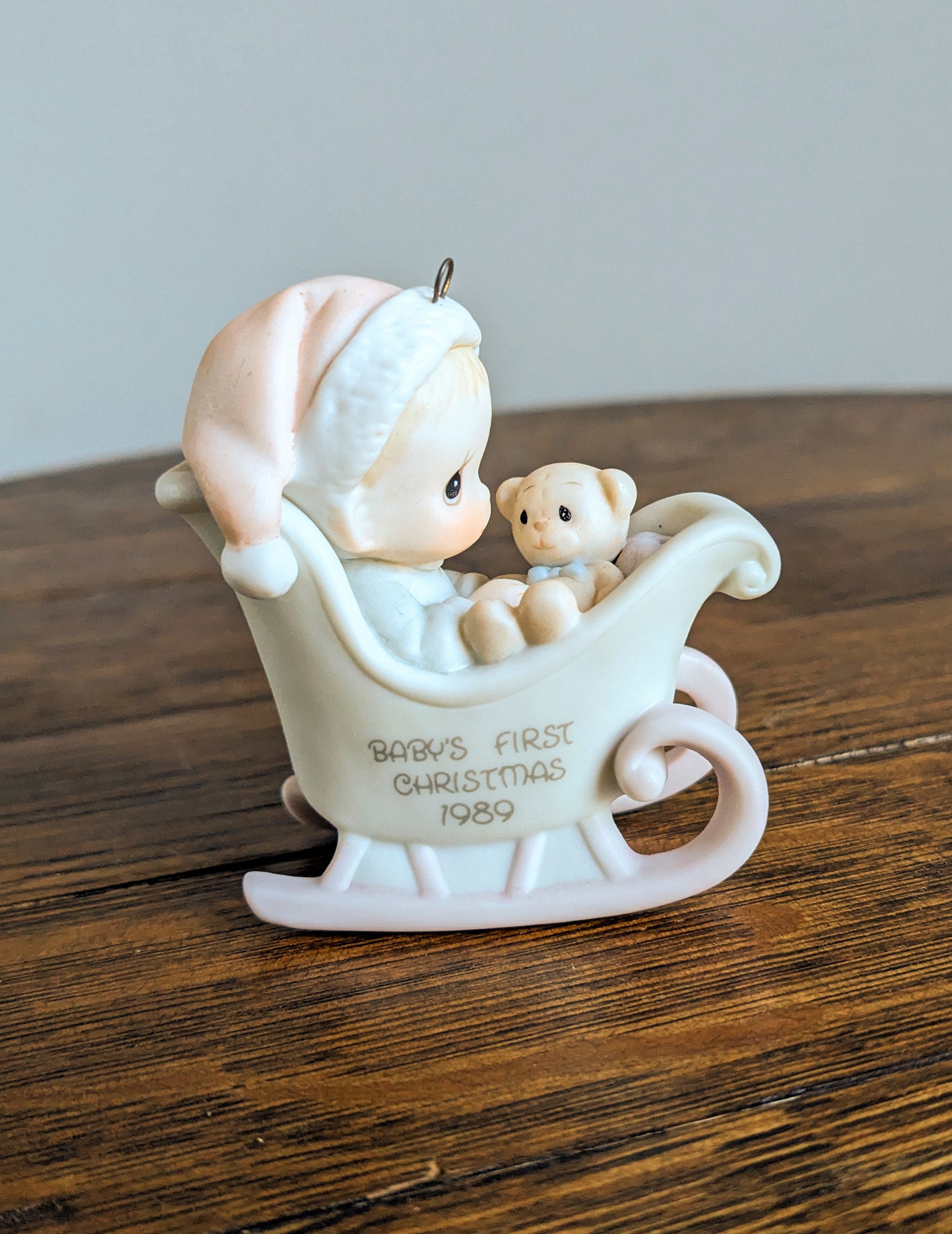 Precious Moments Babys First Christmas 1989 Ornament