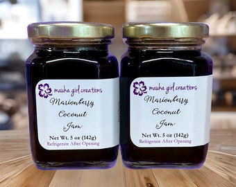 5 oz. MARIONBERRY COCONUT JAM - 2 jars