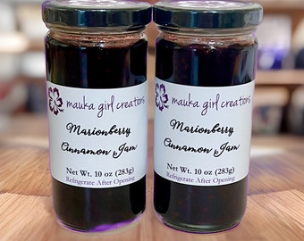 10 oz. MARIONBERRY CINNAMON JAM - 2 jars