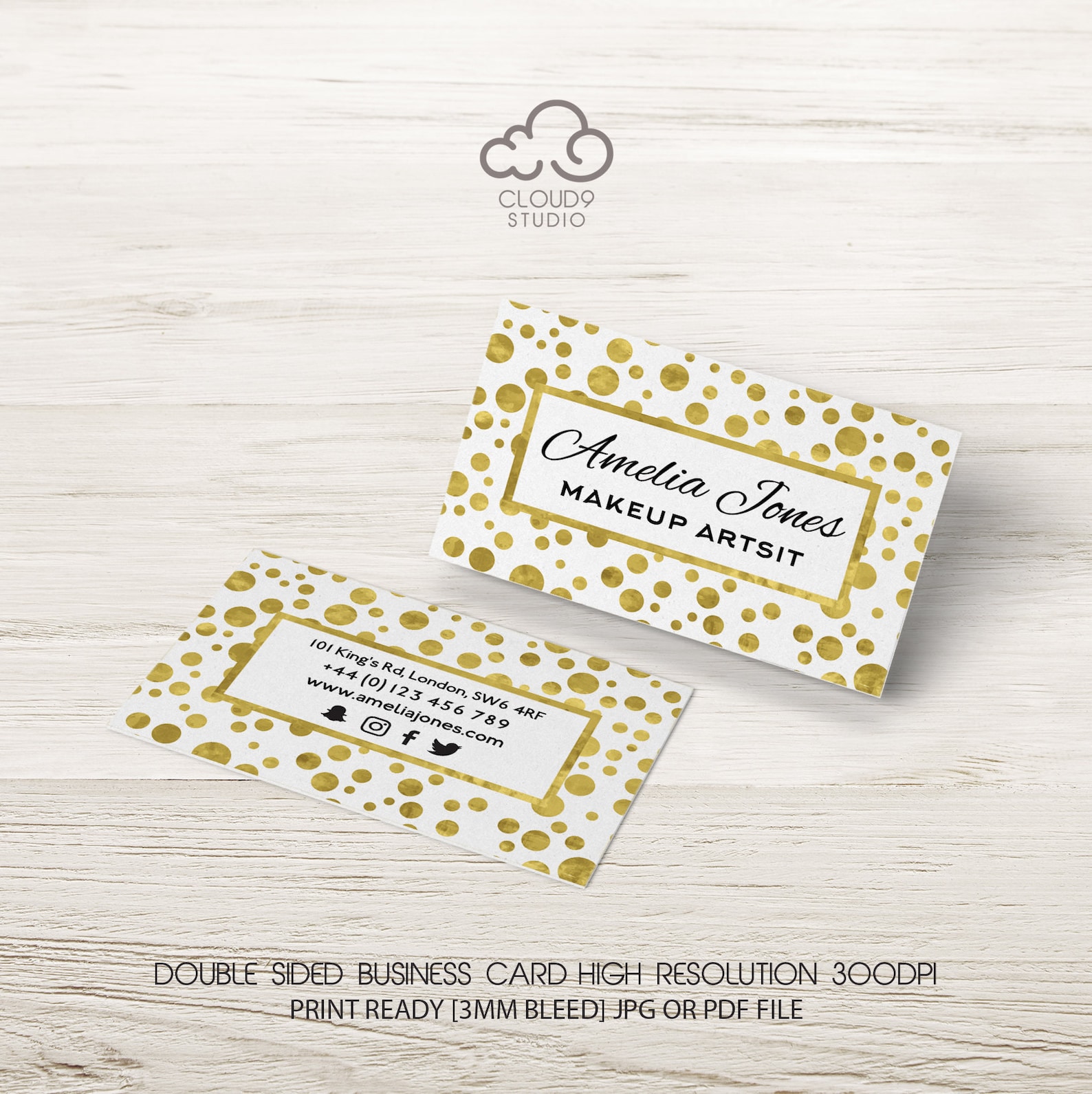 Personalized Calling Card / Contact Card / Custom Business Etsy