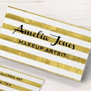 Personalized Calling Card / Contact Card / Custom Business Card Make up ...