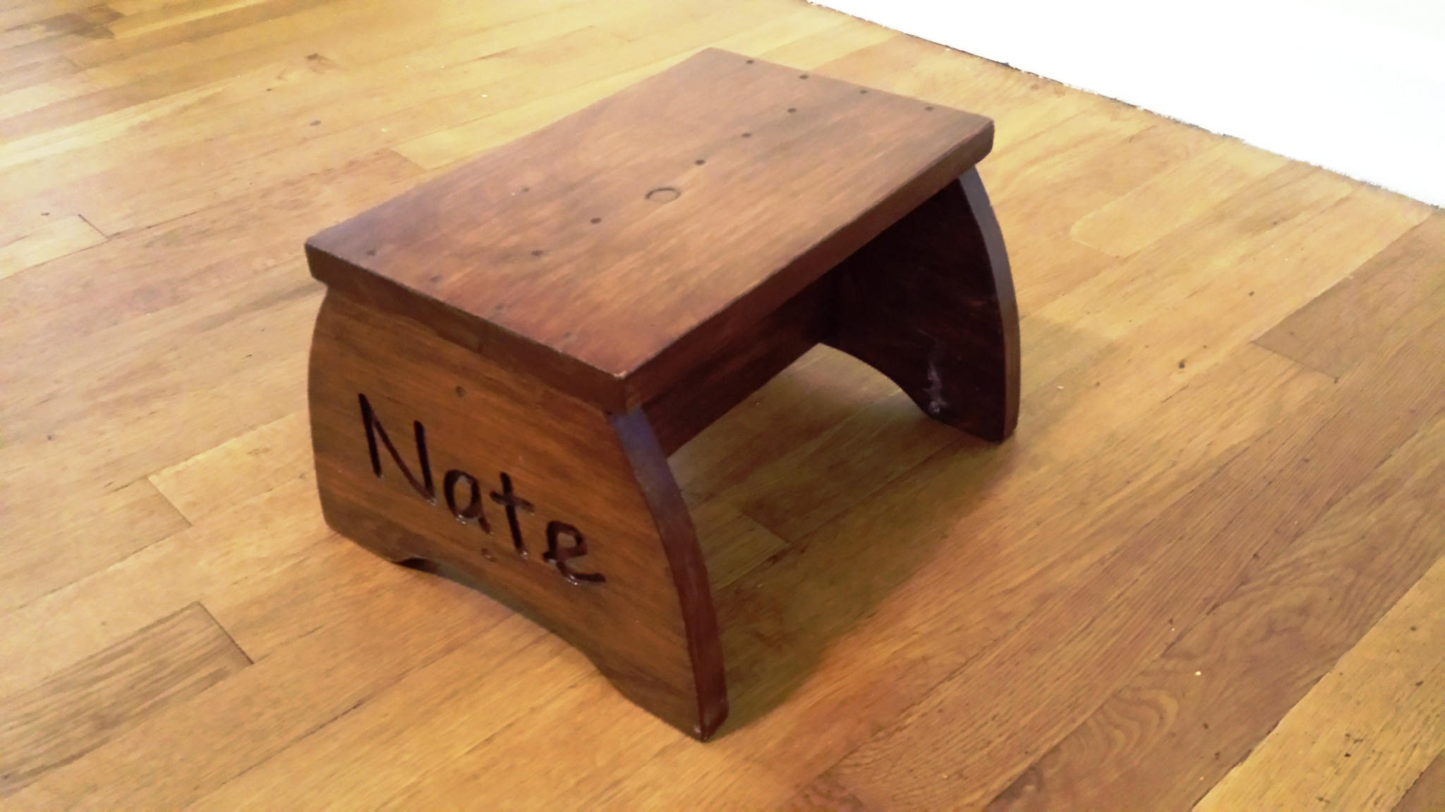 Personalized Children's Step Stool proudly display your Etsy