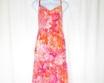 Size Small - Tie Dye Maxi Dress with Pockets!