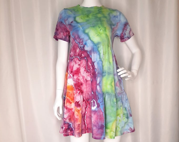 Size X-Small -Tie Dye Dress with POCKETS