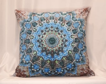 18" Square Pillow Cover -  Printed Both Sides