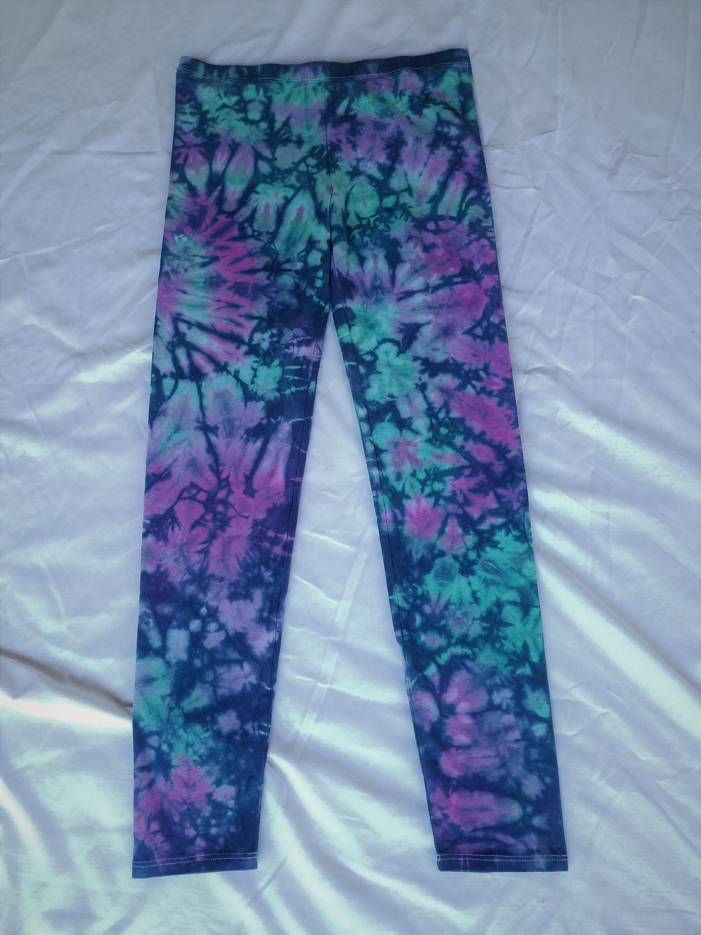 Tie Dye Purple Women's Leggings main image 0